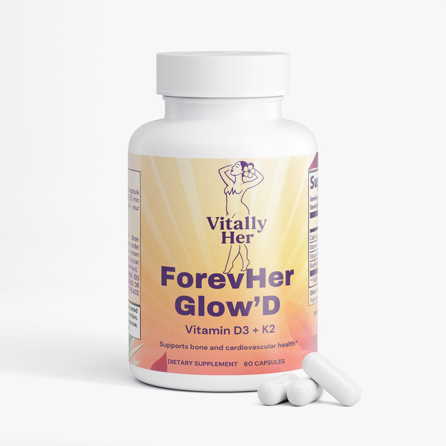 ForevHer Glow'D Vitamin D3 + K2